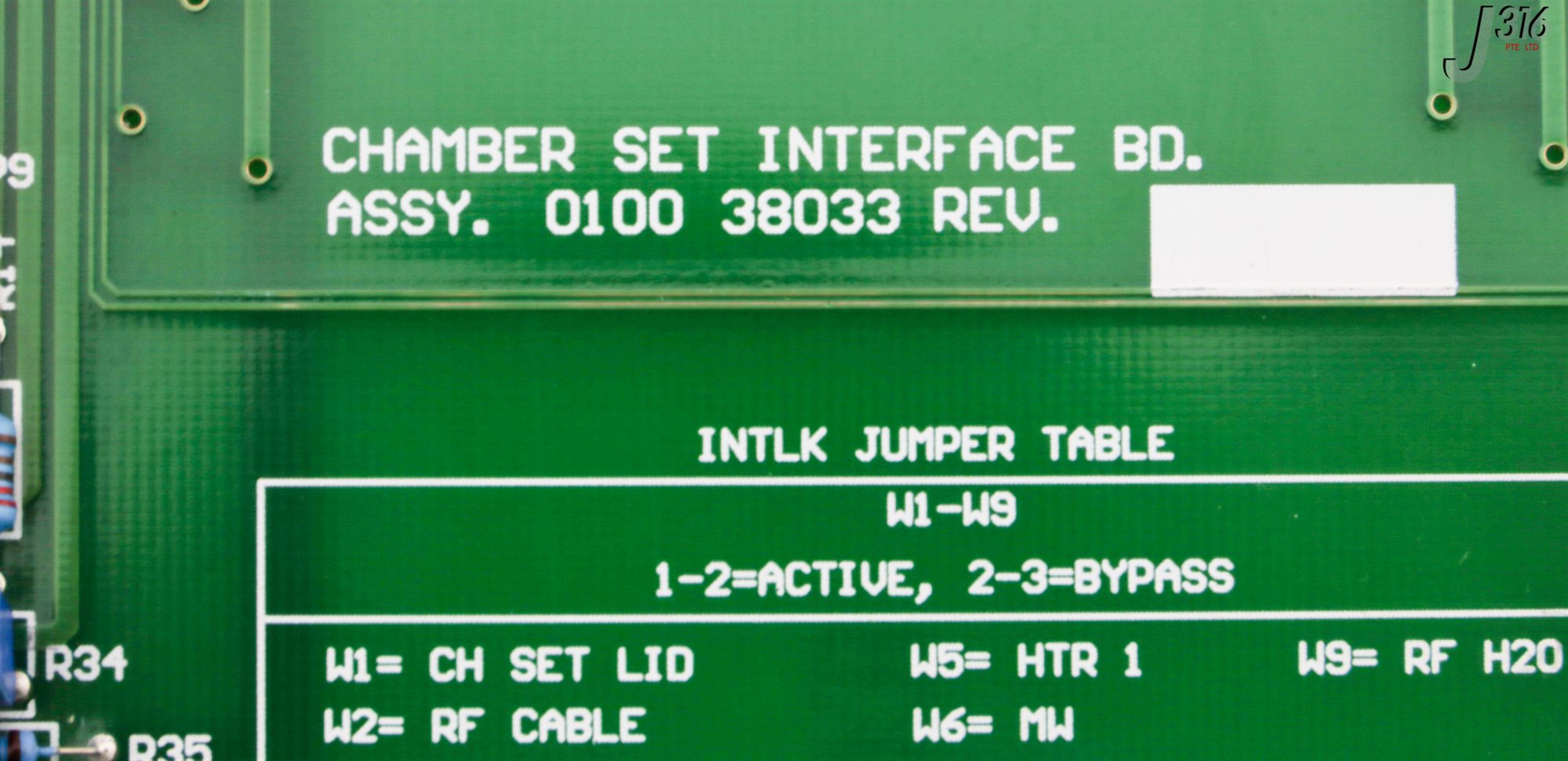 専用1 31857 APPLIED MATERIALS PCB ASSY, PCV, CHAMBER SET INTERFACE